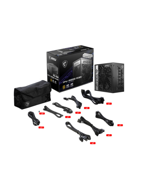 Fuente alimentacion atx 1000w msi mpg