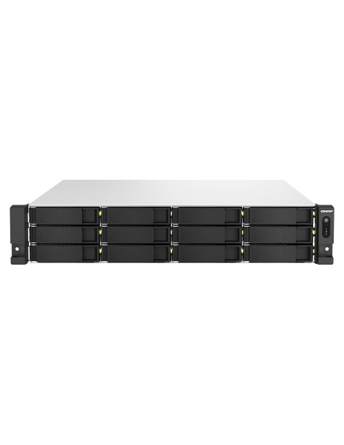 Servidor nas qnap ts - h1887xu - rp - e2336 - 32g 18 bahias