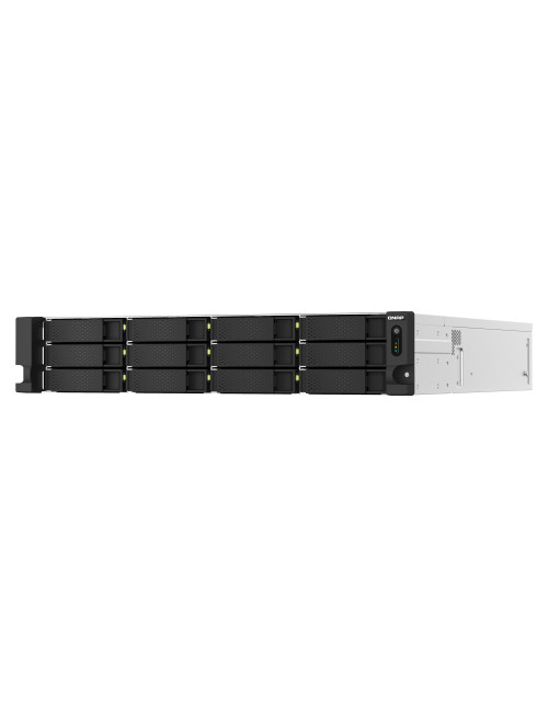 Servidor nas qnap ts - h1887xu - rp - e2336 - 32g 18 bahias