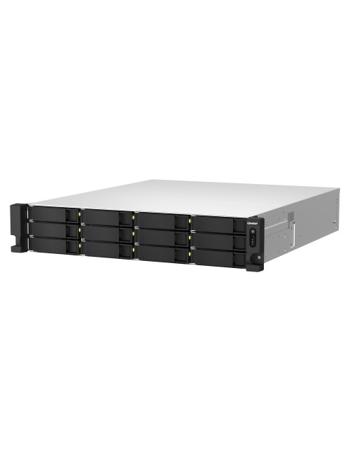 Servidor nas qnap ts - h1887xu - rp - e2336 - 32g 18 bahias