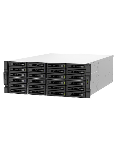 Servidor nas qnap ts - h3087xu - rp - e2378 - 64g 30 bahias