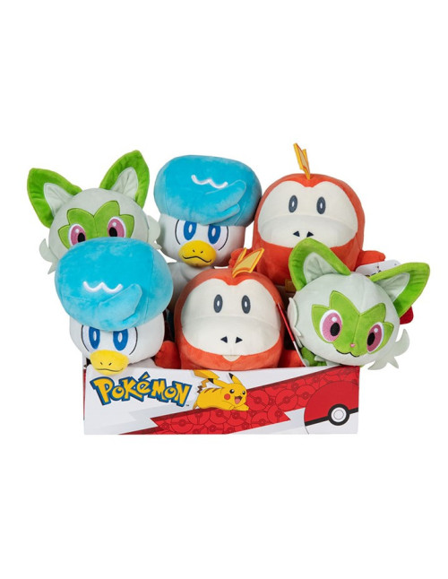 Peluche jazwares pokemon generación ix 21cm
