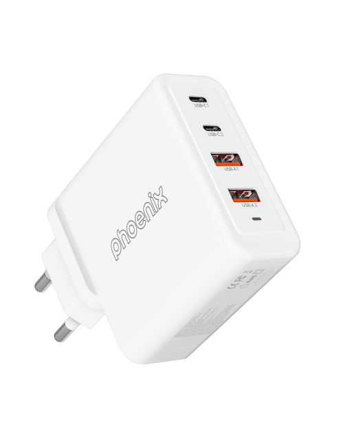 Cargador tipo c 100w gan phoenix