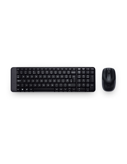 Teclado + mouse logitech mk220 wireless