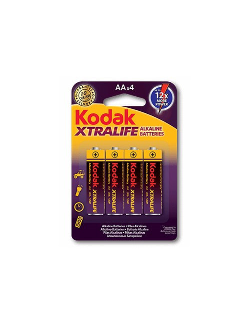 Blister kodak xtralife 4 pilas alcalina