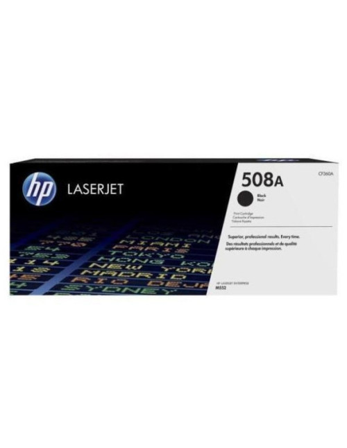 Toner hp 508a cf360a negro 6000