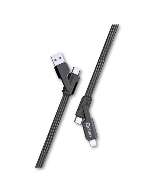 Cable qcharx porto multicabezal usb a