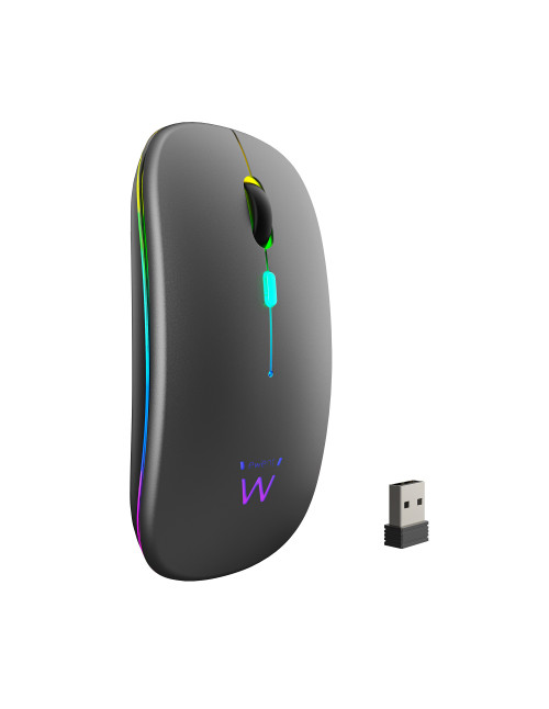 Raton inalambrico gaming ewent ew3242 gris