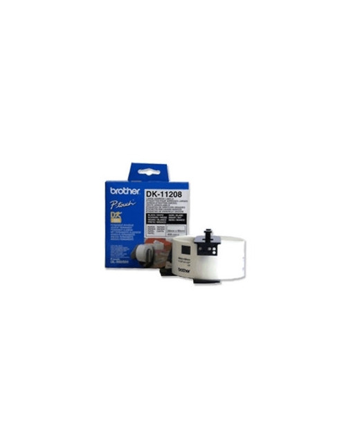 Etiquetas papel precortada brother dk11208 38