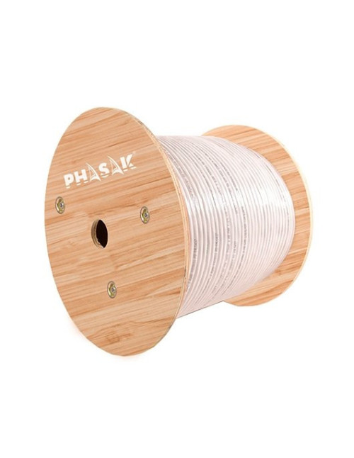 Bobina cable gris phasak awg23 305m