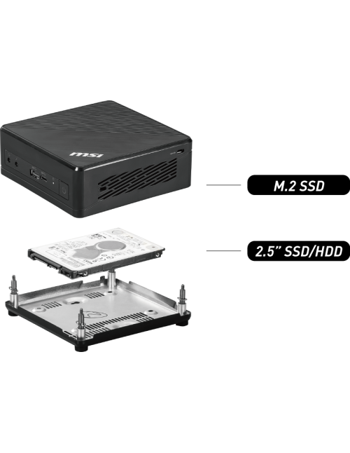 Adaptador hdd mini ordenador msi cubi