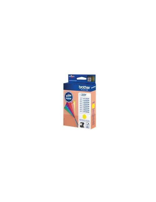 Cartucho tinta brother lc223ybp amarillo 550
