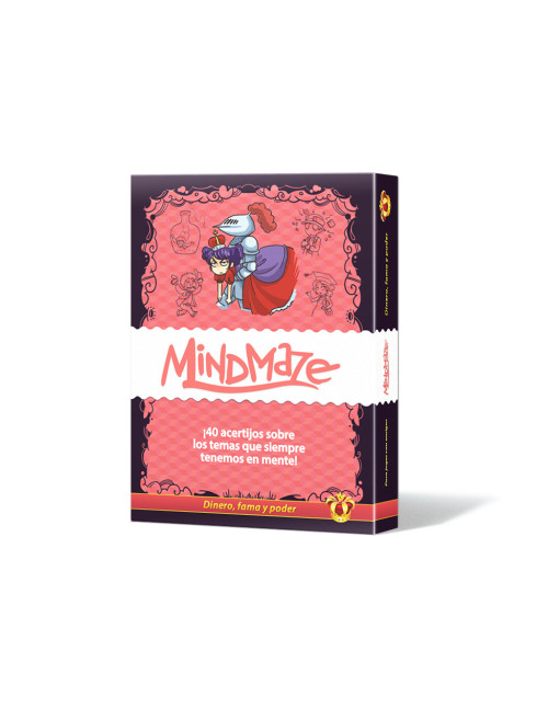 Juego mesa mind maze: dinero fama