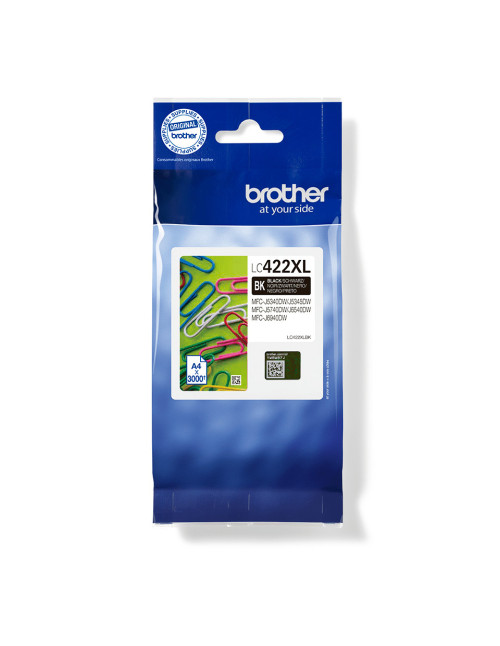 Cartucho tinta brother lc422xlbk negro 3000