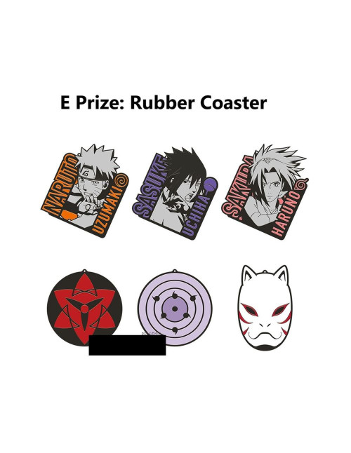 Surtido posavasos bandai 24 unidades naruto