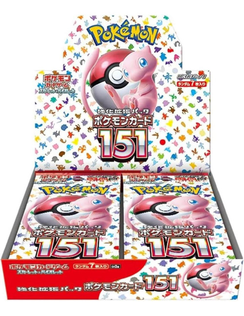 Pokemon tcg pokémon card 151 caja