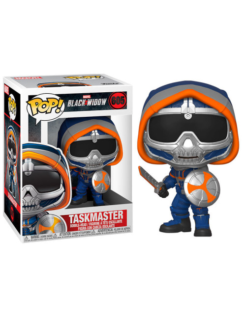 Funko pop marvel viuda negra taskmaster