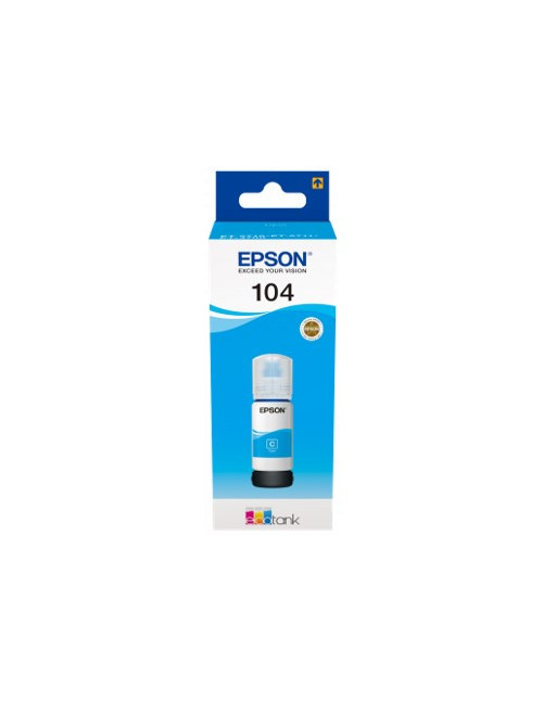 Cartucho ecotank epson 104 cian ink