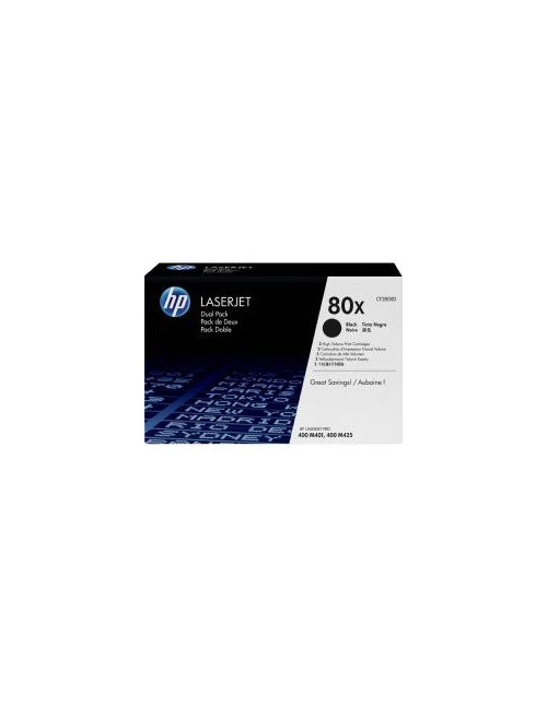 Toner hp cf280xd pack 2und alta