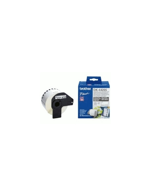 Etiquetas cinta continua brother dk44205 papel