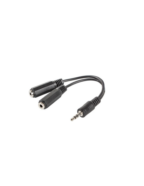 Adaptador lanberg jack stereo macho a