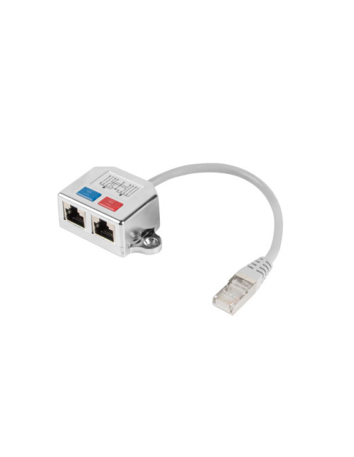 Adaptador lanberg splitter ethernet ftp rj45