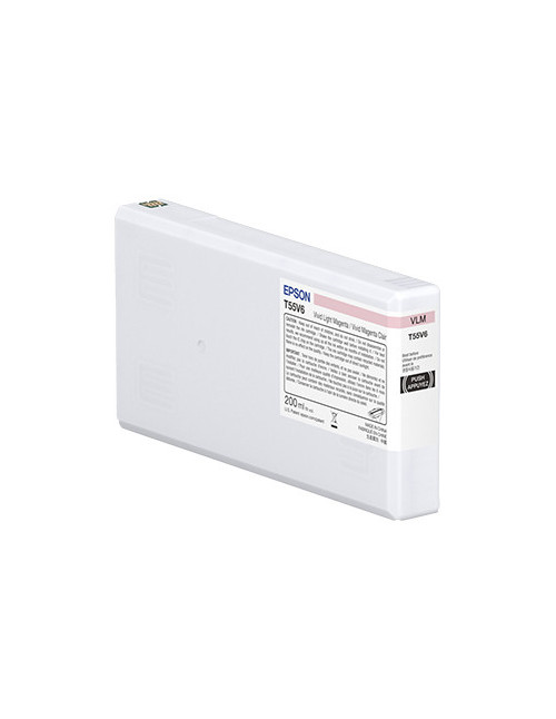 Cartucho tinta epson t55w6 light magenta