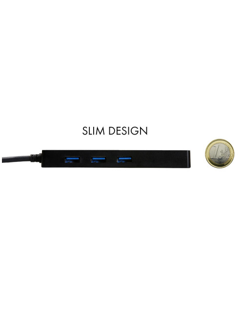 Hub i - tec usb 3.0 delgado con