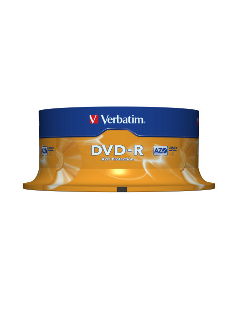 Verbatim dvd - r 4.7gb 16x tarrina 25uds