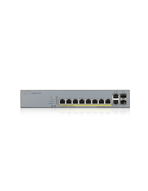 Switch 12 puertos zyxel gs1350 - 12hp 12x