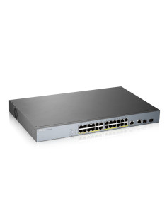 Switch 26 puertos zyxel gs1350 - 26hp - eu0101f 24xgb