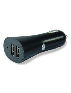 Cargador coche conceptronic cusbcar4a 2x usb