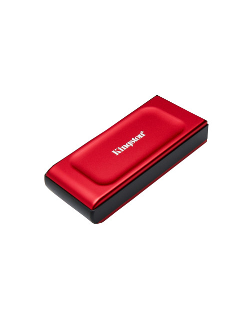 Ssd externo kingstón xs1000 rojo