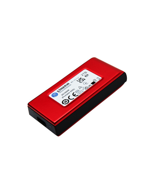 Ssd externo kingstón xs1000 rojo