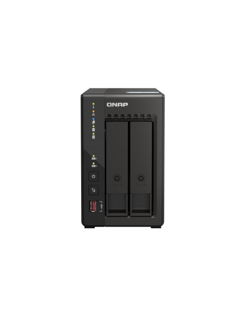 Servidor nas qnap ts - 253e - 8g 8gb gigabit