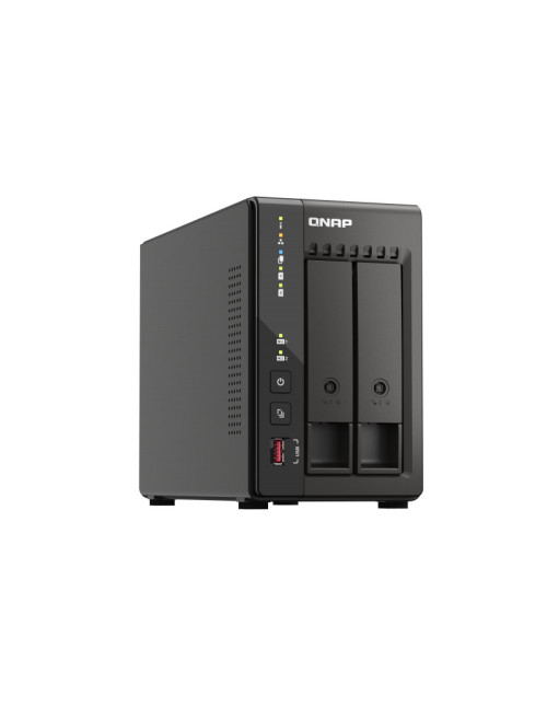 Servidor nas qnap ts - 253e - 8g 8gb gigabit