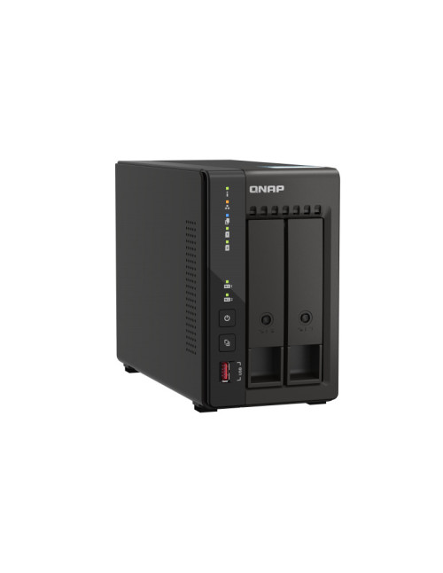Servidor nas qnap ts - 253e - 8g 8gb gigabit
