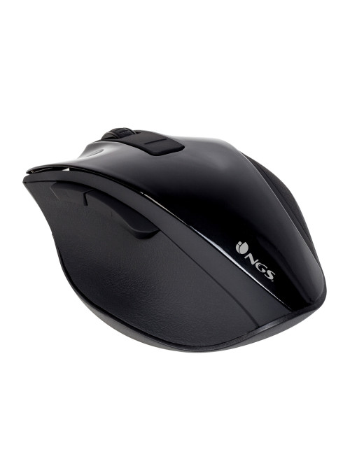Raton inalambrico ngs bowblack 2.4ghz 800 - 1600dpi
