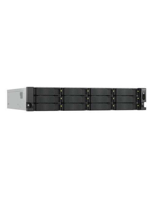 Servidor nas qnap ts - h1277axu - rp - r7 - 32g 12 bahias