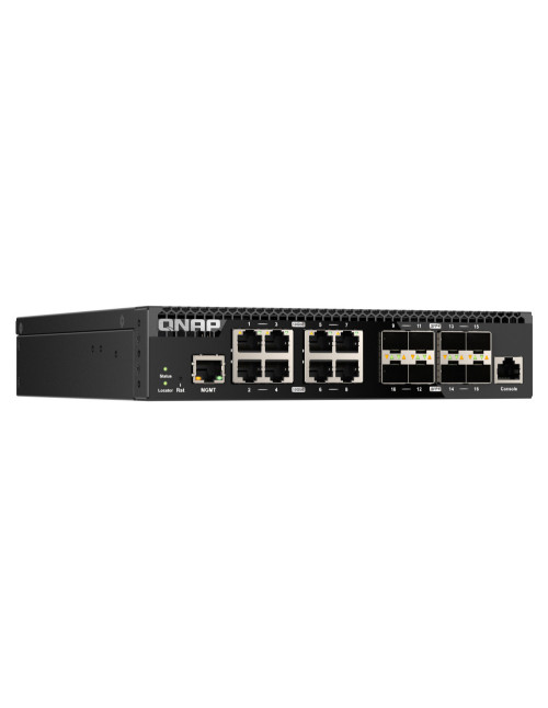 Switch qnap qsw - m3216r - 8s8t 18 puertos