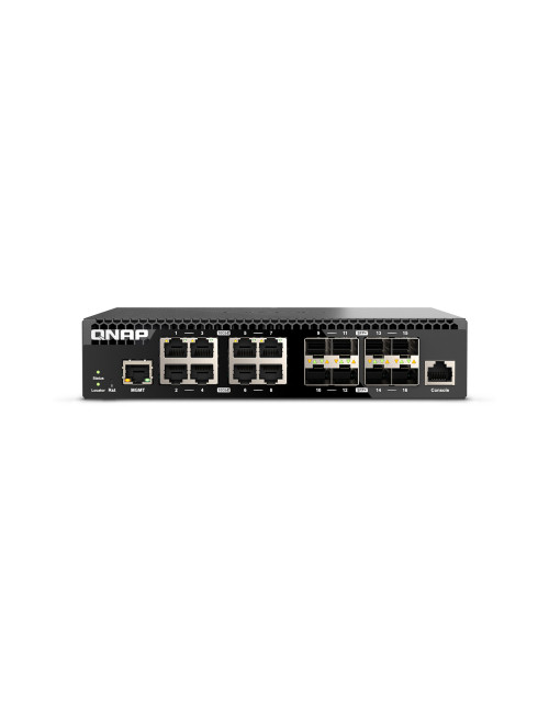 Switch qnap qsw - m3216r - 8s8t 18 puertos