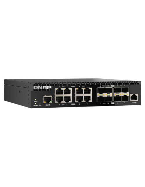 Switch qnap qsw - m3216r - 8s8t 18 puertos
