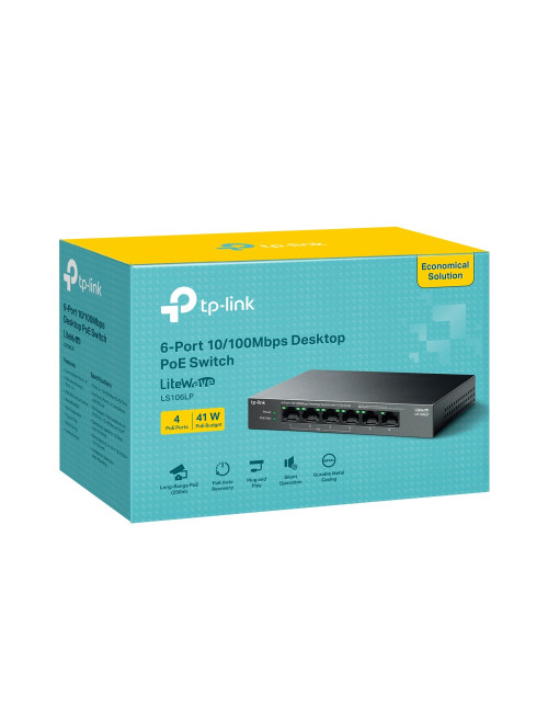 Switch tp - link ls106lp 6 puertos