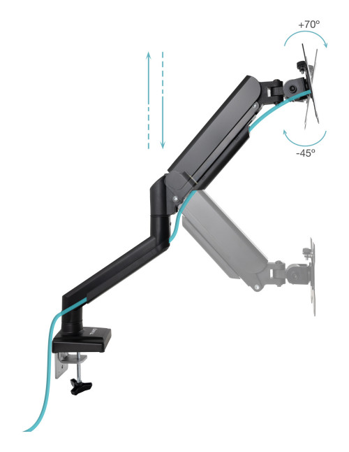 Soporte mesa tooq hasta 34 pulgadas vesa