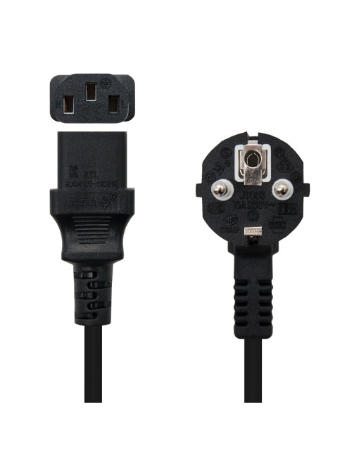 Cable alimentacion nanocable cpu - red 220v 3