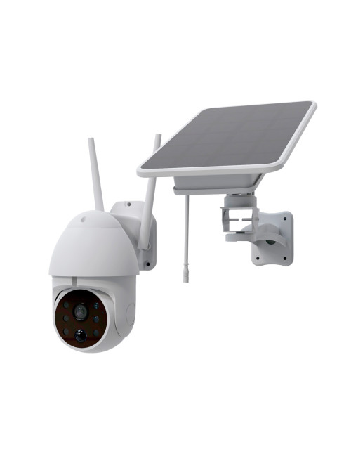 Cámara ip motorizada vigilancia solar batería