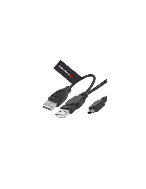 Cable 2 conectores usb 2.0 a