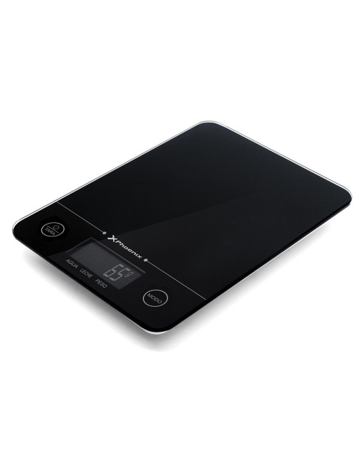 Báscula phoenix de cocina digital negra