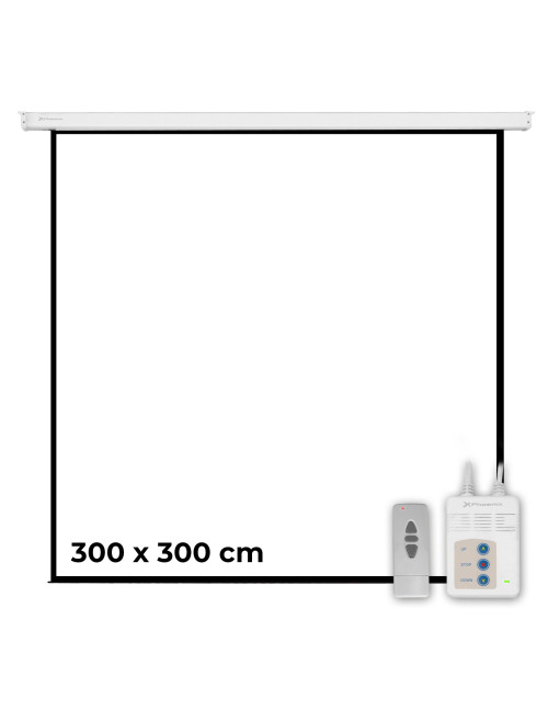 Pantalla eléctrica proyección 135 pulgadas