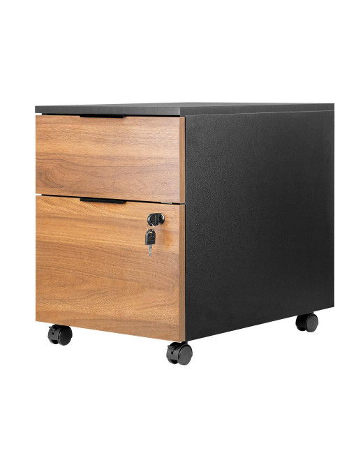 Cajonera phoenix artisan combinación negro y